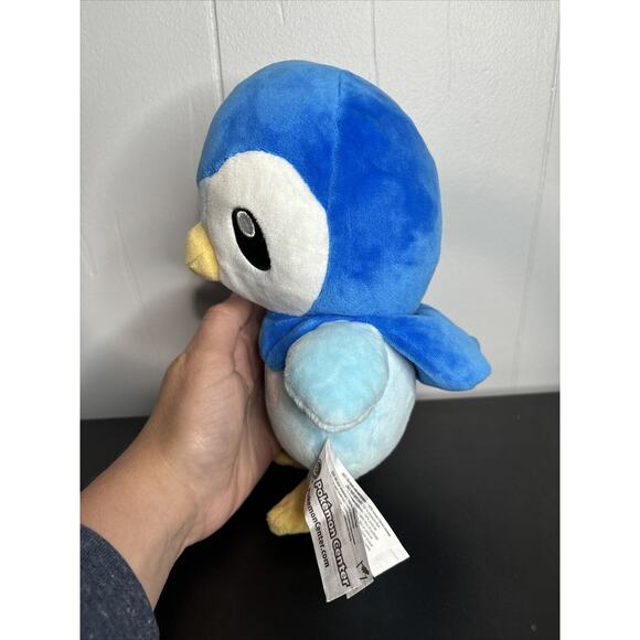 Pokemon Center Piplup Original 8” Poke Plush Doll 2018 Nintendo - Picture 4 of 8